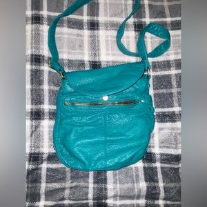 Teal Satchel Bag